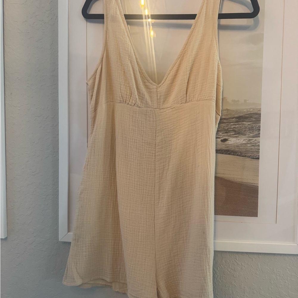 Petal & Pup Cream Jumpsuit